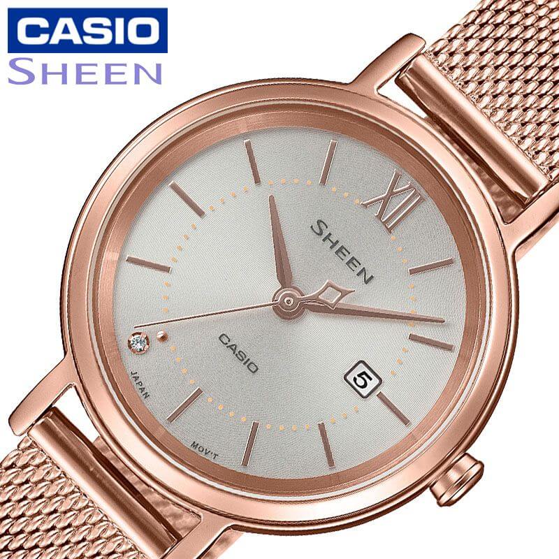 Same-day delivery] Casio Watch CASIO Watch Scene SHEEN Women's