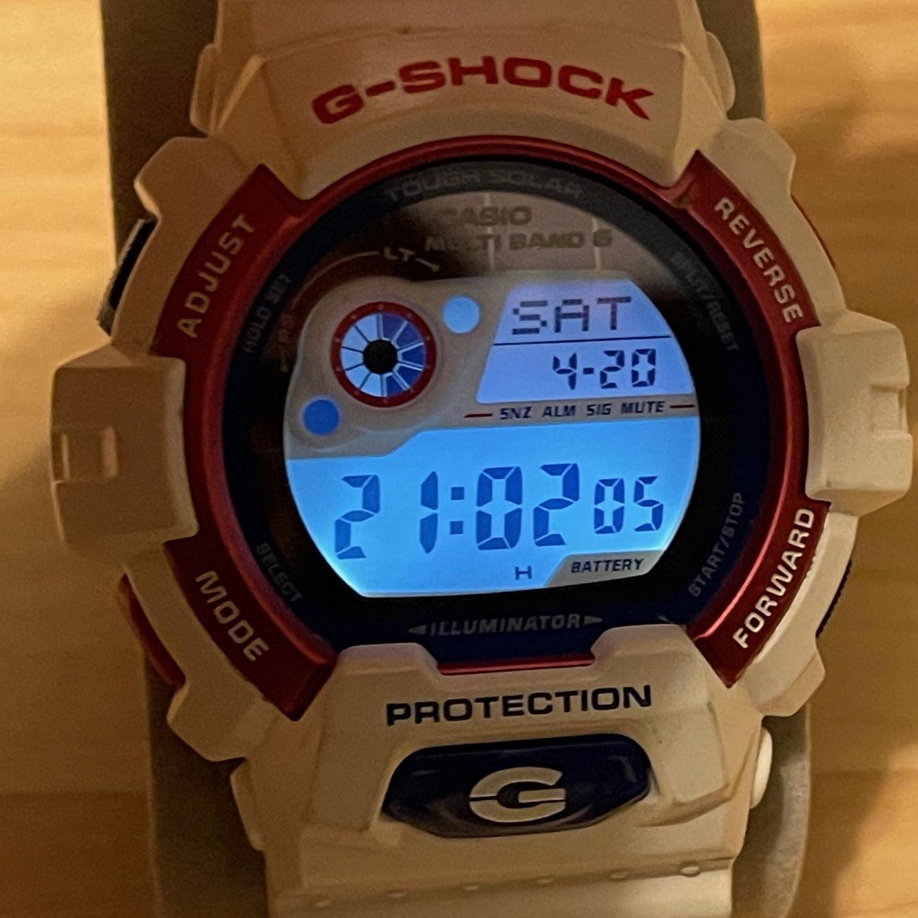 CASIO　GW-8900TR-7JF　G-SHOCK G-Shock GW-8900TR-7JF White Tricolor Series (unboxing) - YouTube