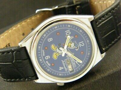 seiko donald duck watch