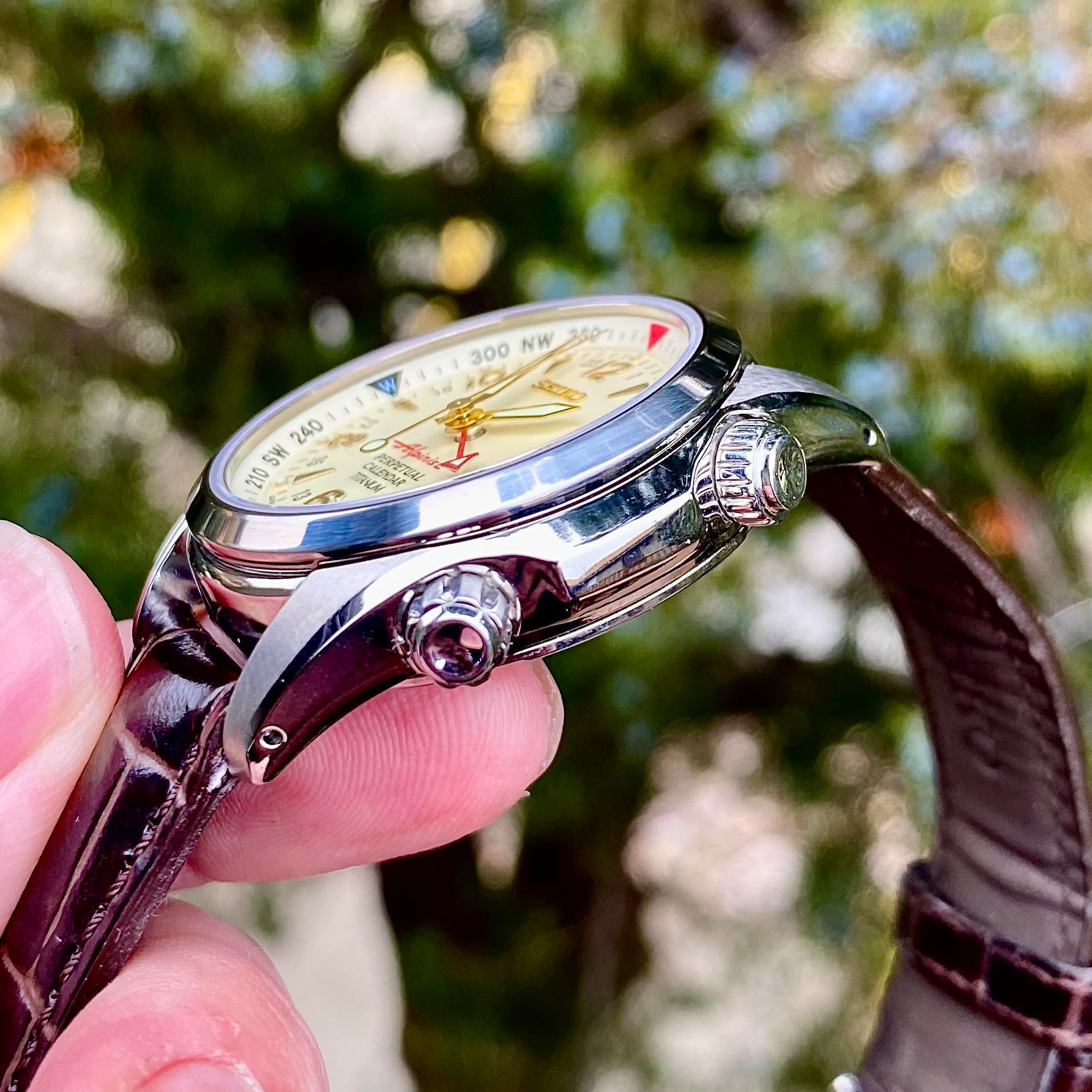 WTS] Seiko Alpinist SBCJ031 - 8f56 - HAQ - Titanium - Perpetual