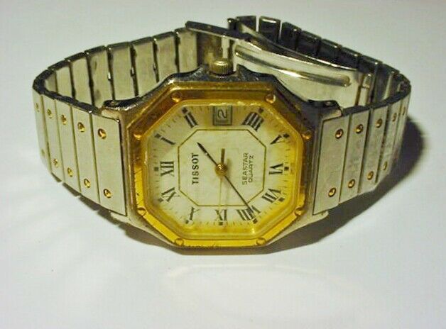 VINTAGE LADIES TISSOT SEASTAR OCTAGONAL CASE ETA 7 J SWISS