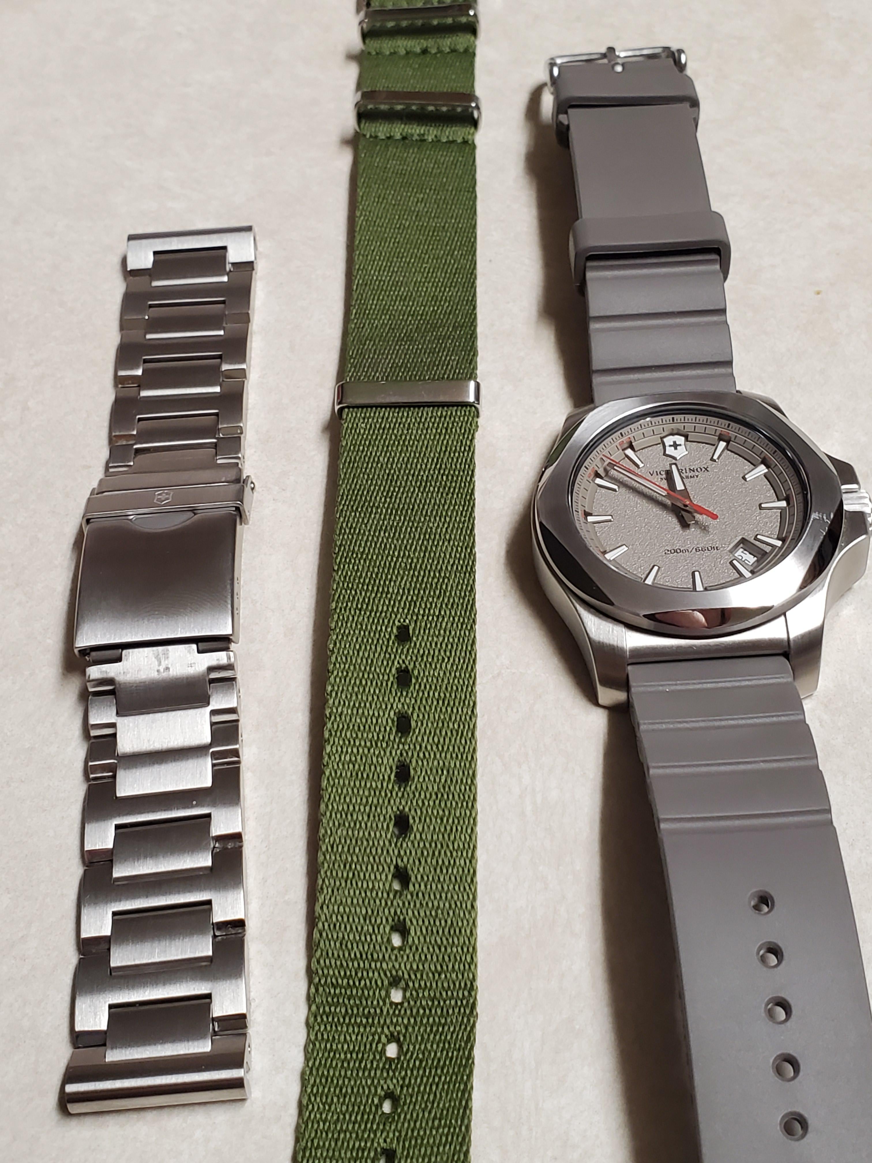 Victorinox inox clearance grey dial