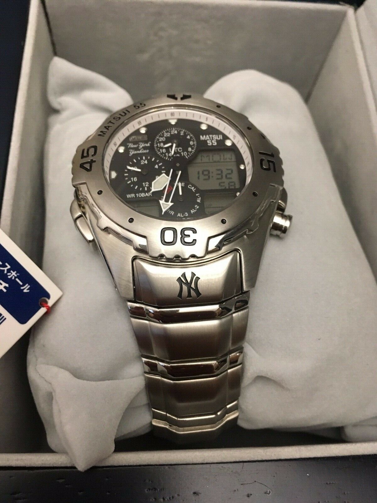 Citizen C300 Alarm Chronograph NY Yankees Matsui Watch Japan