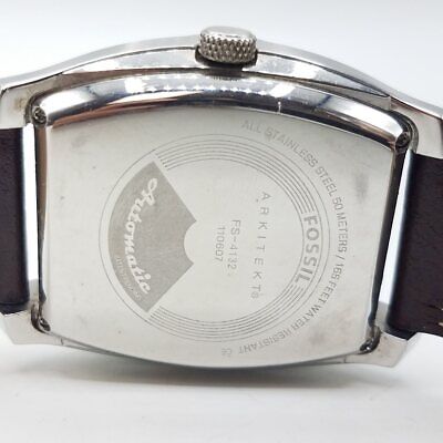 FOSSIL ARKITEKT FS-4132 自動巻き腕時計 Fossil Arkitekt Fs-4132 Automatic Watch for sale online | eBay