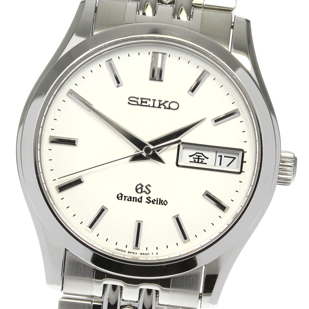 Good product ☆ Box / Protection [SEIKO] Seiko Grand Seiko Day-Date SBGT001  / 9F83-9A00 Quartz Men [Used] | WatchCharts