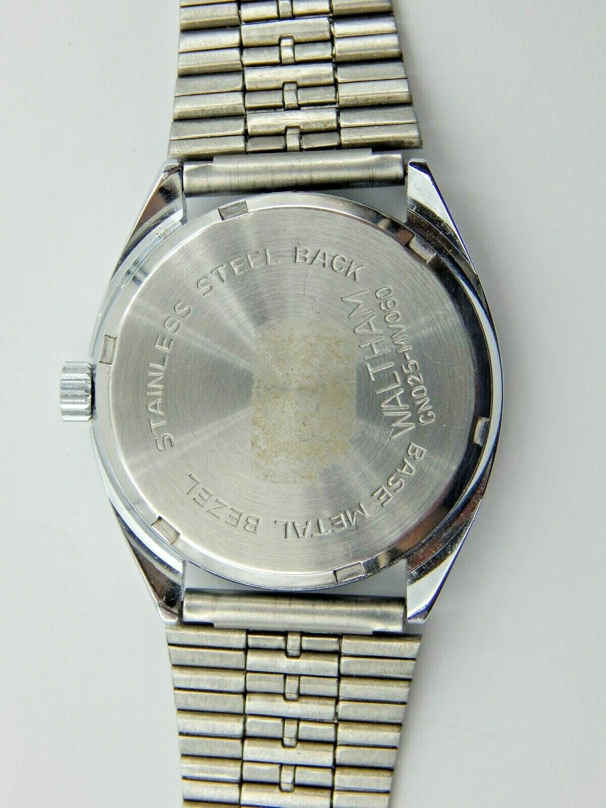 Vintage Waltham CN025-MV060 17j Mens Hand Wind Wrist Watch 