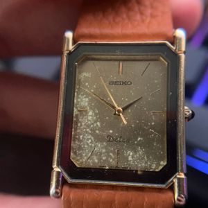 Seiko Dolce Quartz 7741 5050 November 1986 Dress Watch