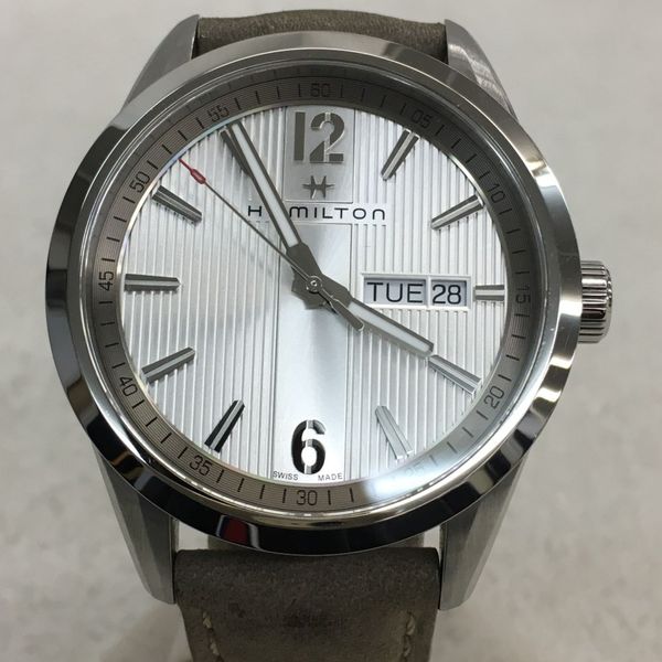 [Used] HAMILTON Broadway / 40mm / Quartz watch / Analog / Leather / SLV
