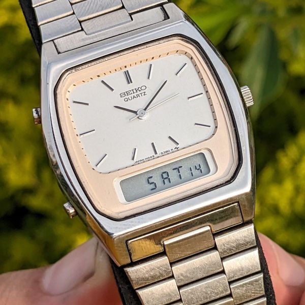 Mouvement De Montre Seiko Quartz Avec Alarme - Pour Pièces Ou Réparation - Occasion