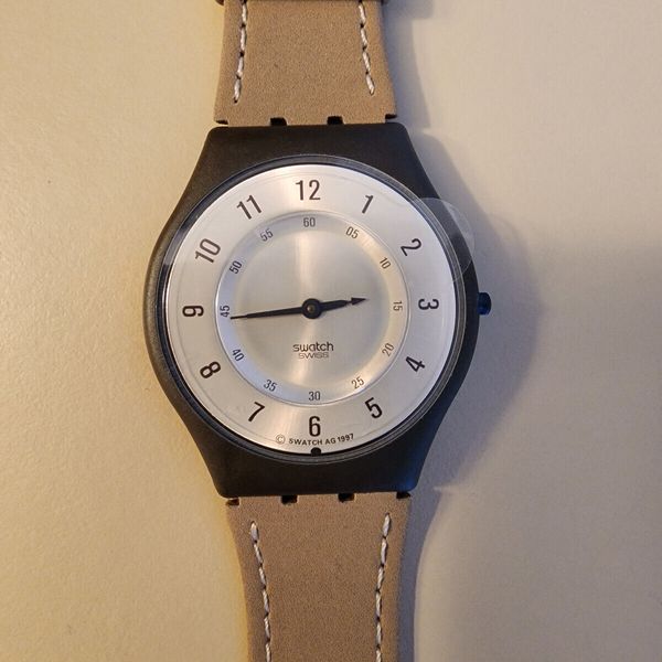 Vintage Swatch Skin Watch Desertic SFC100 New Old Stock With Box And vintage-swatch-skin-watch-desertic-sfc100-new-old-stock-with-box-and