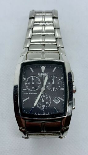 Citizen eco drive square watch sale