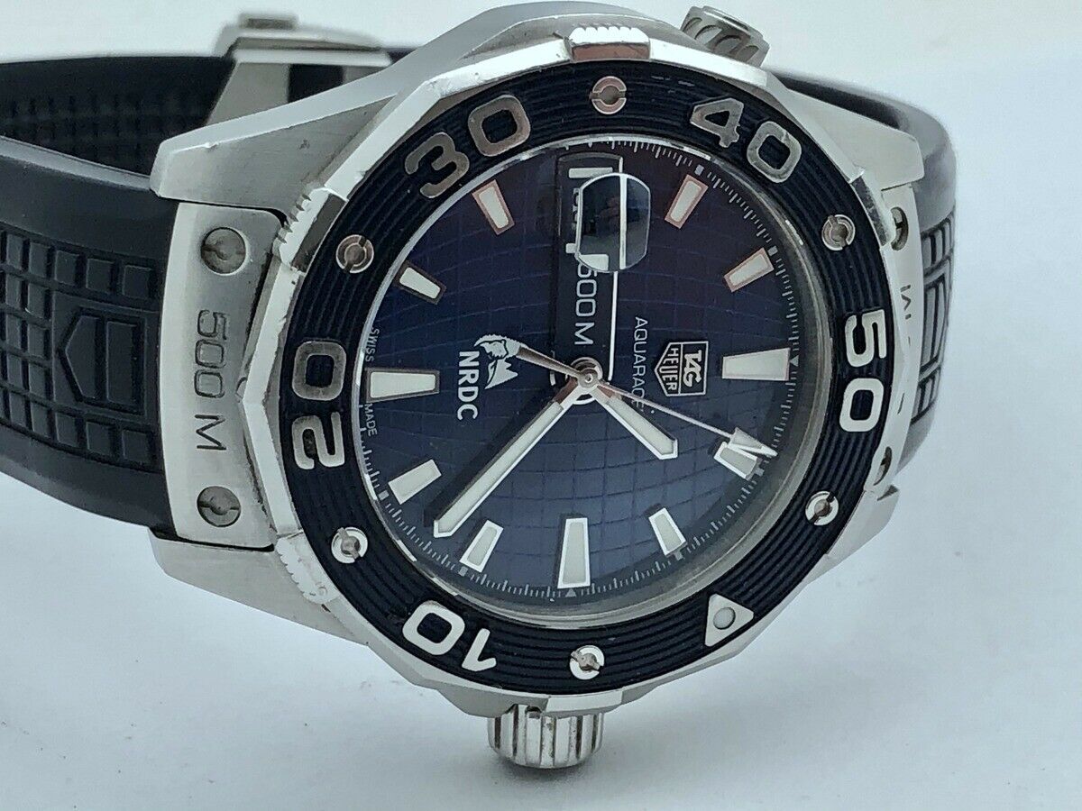 TAG Heuer Aquaracer 500M Calibre 5 Leonardo DiCaprio NRDC Limited