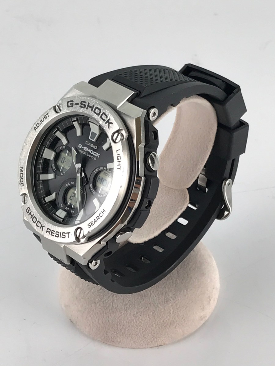 Used] CASIO ◇ G-SHOCK / Digiana / Rubber / Black / GST-W130L-1AJF