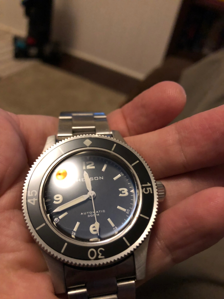 FS Helson Skin Diver on aftermarket oyster bracelet 650 in USA WatchCharts Marketplace