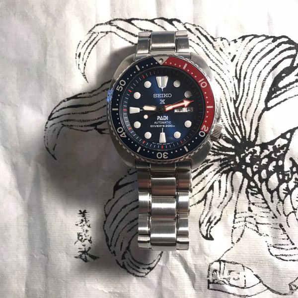 FS: Seiko PADI Turtle Prospex SRPA21 Full Kit with Uncle Seiko Beads of ...