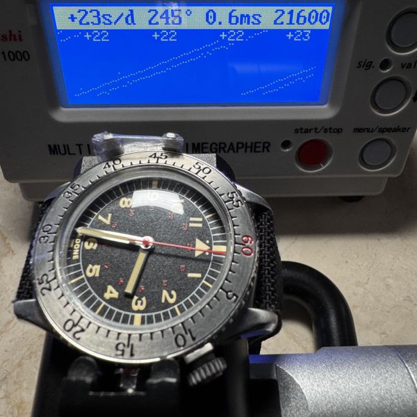 Montre Undone Aero Commando Automatique - Boîtier Acier, Bracelet Cordura Noir - Vintage Militaire