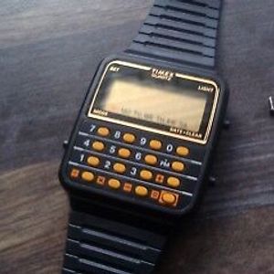 ビンテージ タイメックス カリキュレーター 80s