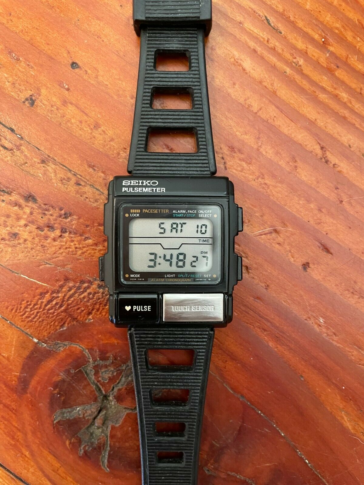 Vintage Seiko Quartz LCD Pulsemeter Watch S234 501A Aliens Colonial Marines  RARE | WatchCharts
