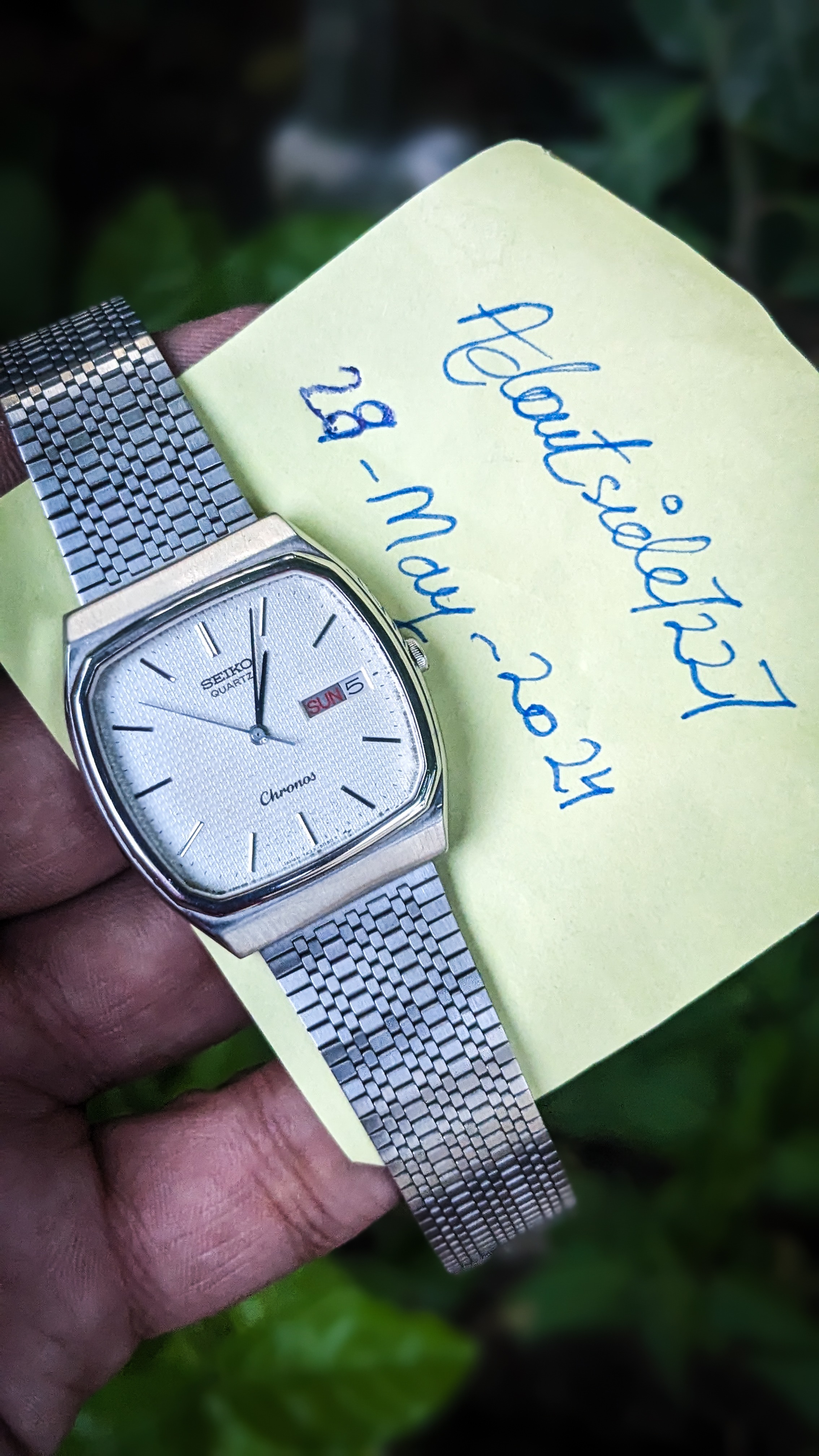 wts] vintage SEIKO chronos 