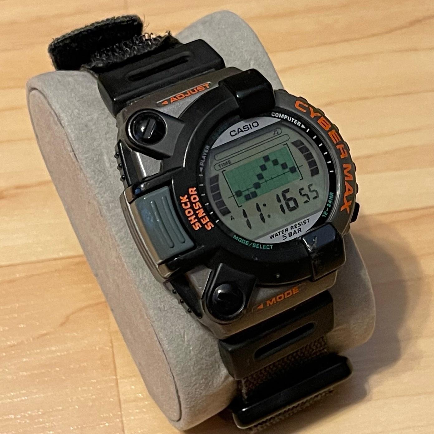 WTS] Casio Cyber Max JG-300 Punch Force Game Rare Vintage Cybermax