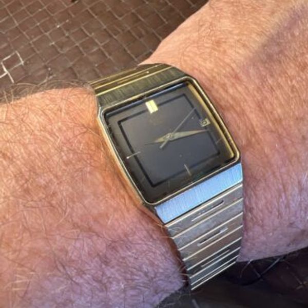 seiko 6532-5260 Gold Tone Classic Men's Day Date Watch Original