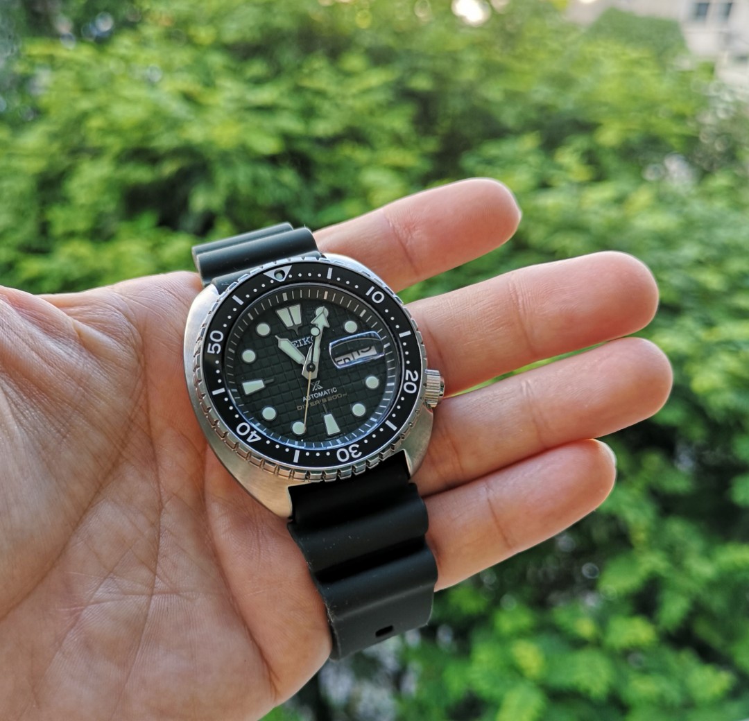 FS Seiko King Turtle Green For Sale 350 SRPE05 WatchUSeek Watch