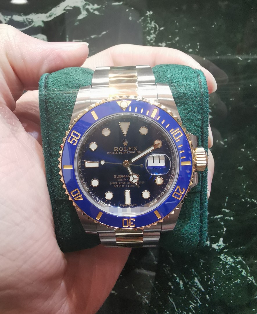 Rolex submariner blue outlet 2019