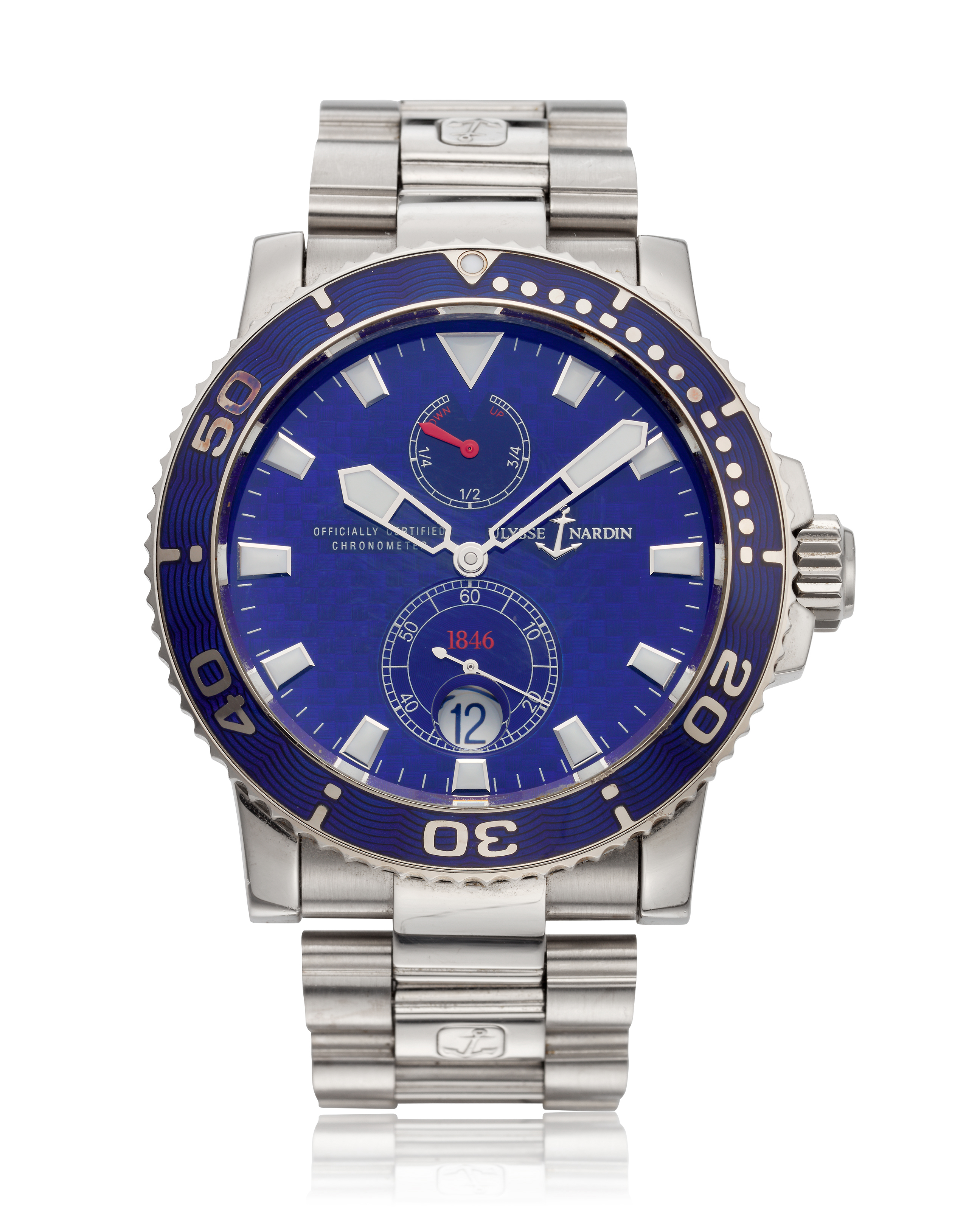 Ulysse Nardin Maxi Marine Diver (260-32) Market Price | WatchCharts