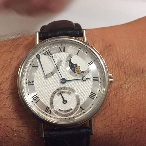 Breguet 3130 18k White Gold WatchCharts Marketplace