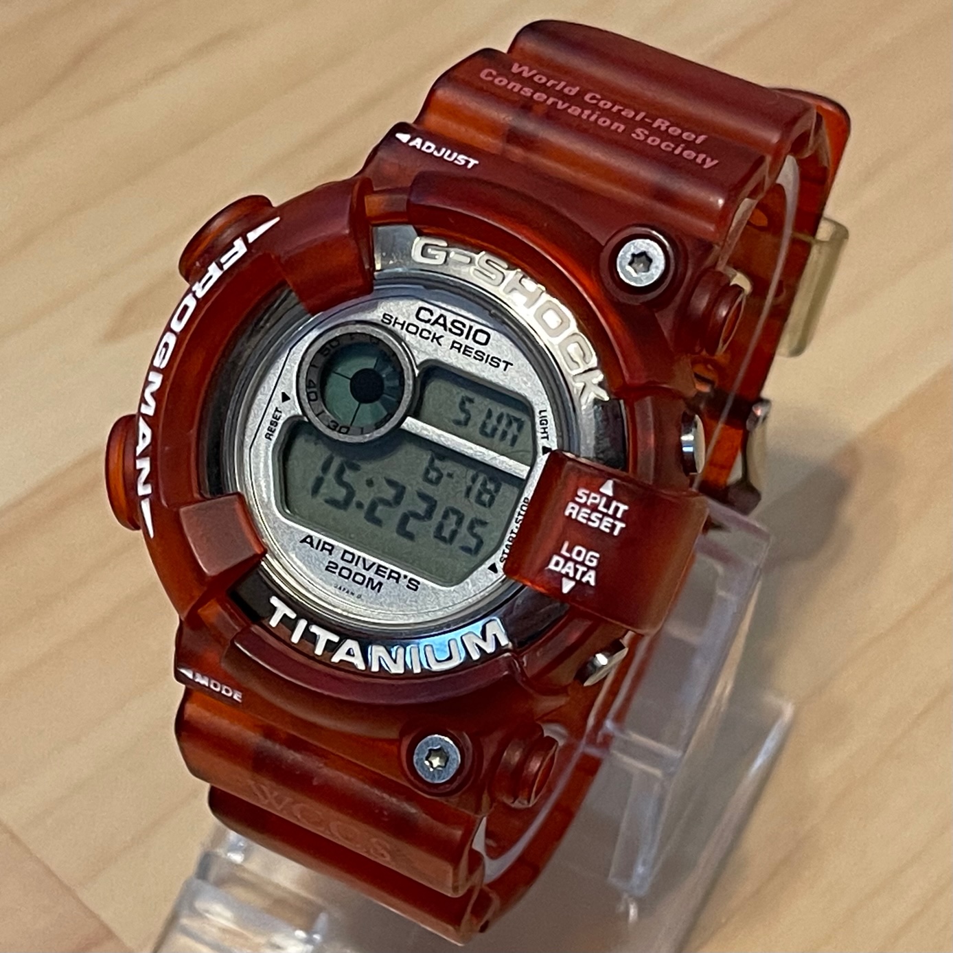 Casio G-SHOCK Frogman W.C.C.S DW-8201WC Men's Quartz watch