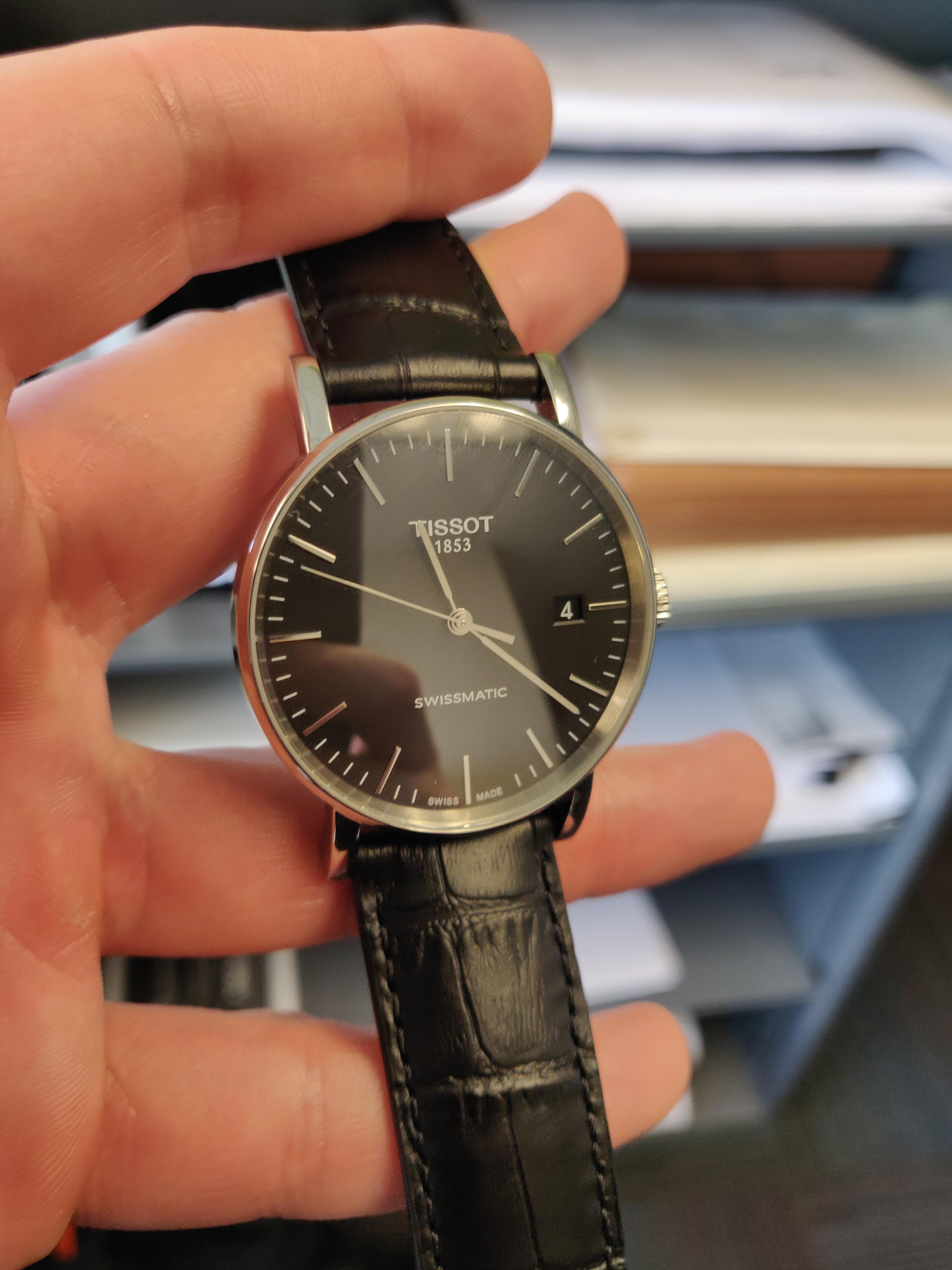 WTS Tissot Everytime Swissmatic Black Dial WatchCharts