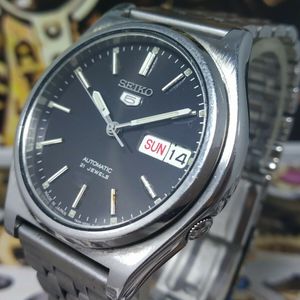 Nice Vintage Seiko-5 Automatic 21 Jewels Japanese Gent's Wrist Watch Retro  Dial | WatchCharts