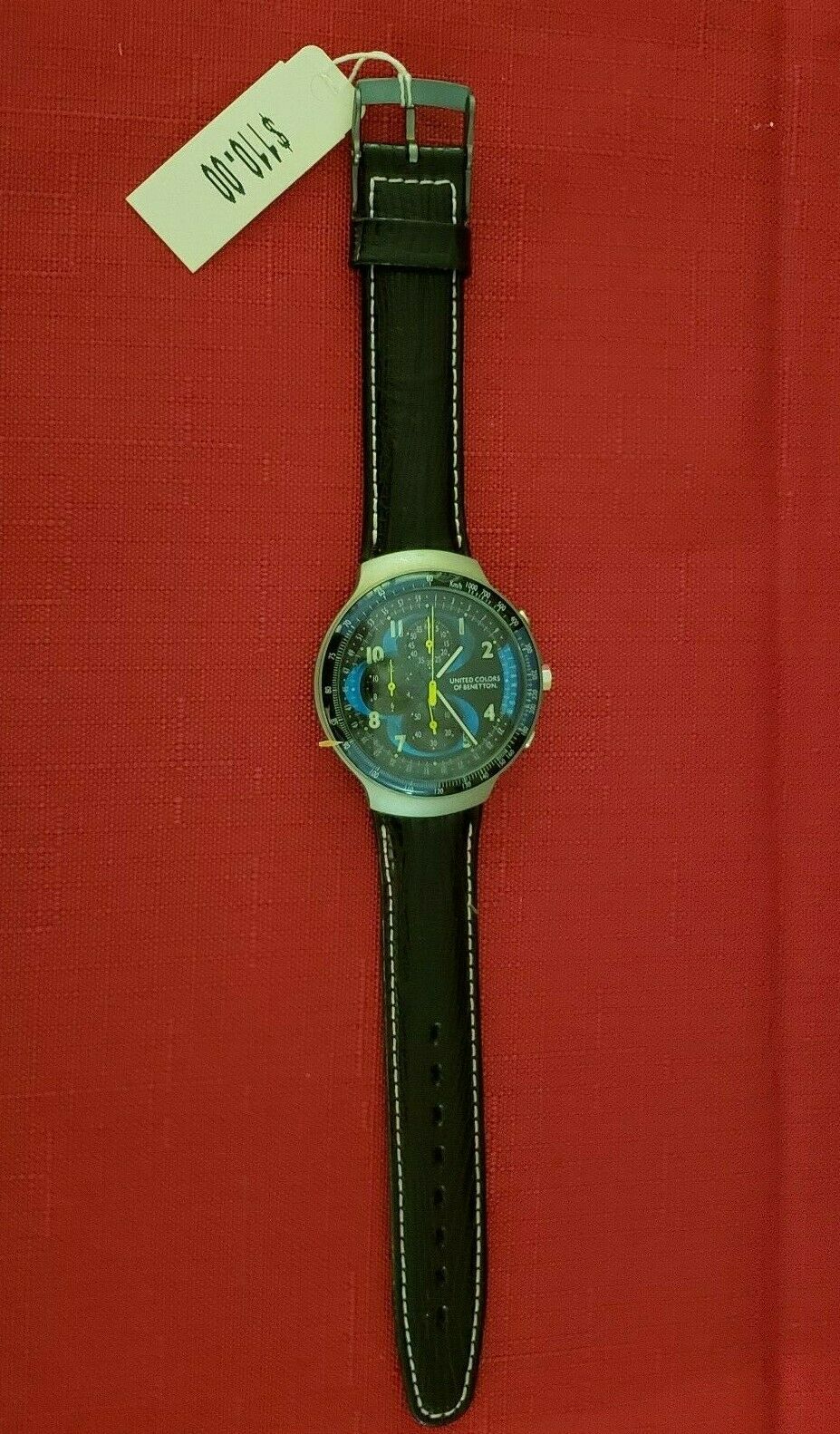 Vintage NOS United Colors of Benetton Chronograph Watch New In Box ...