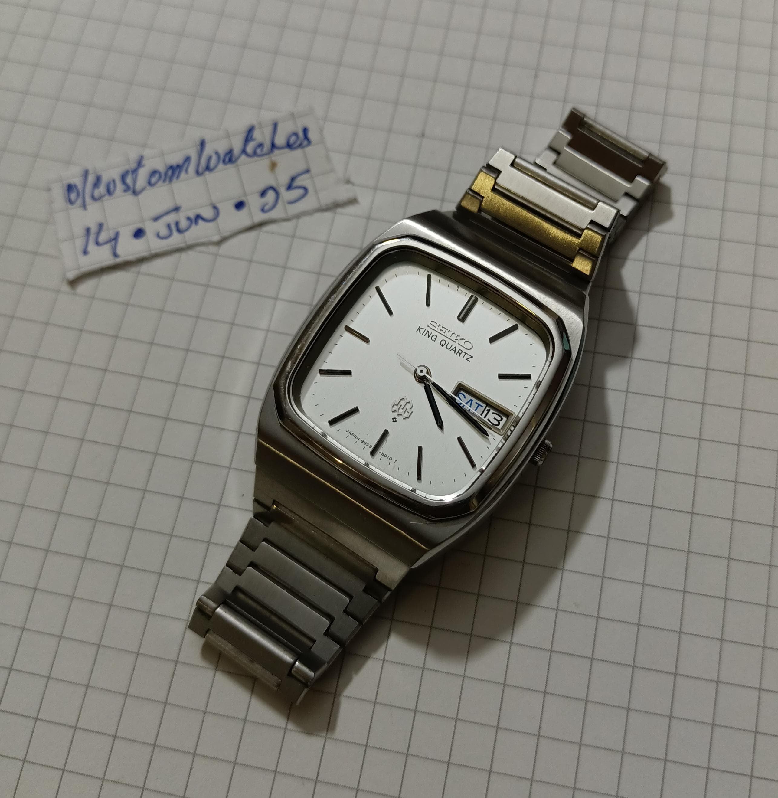 Seiko King Quartz 9923-5010. – Long's Fine Watches