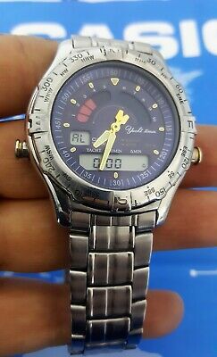 アメリカ製船舶時計 Vintage Casio AW-513 Oceanus Yacht Timer 
