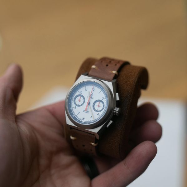 [WTS] BOLDR Venture Rally Chronograph - Titanium - Panda Dial - Box and ...