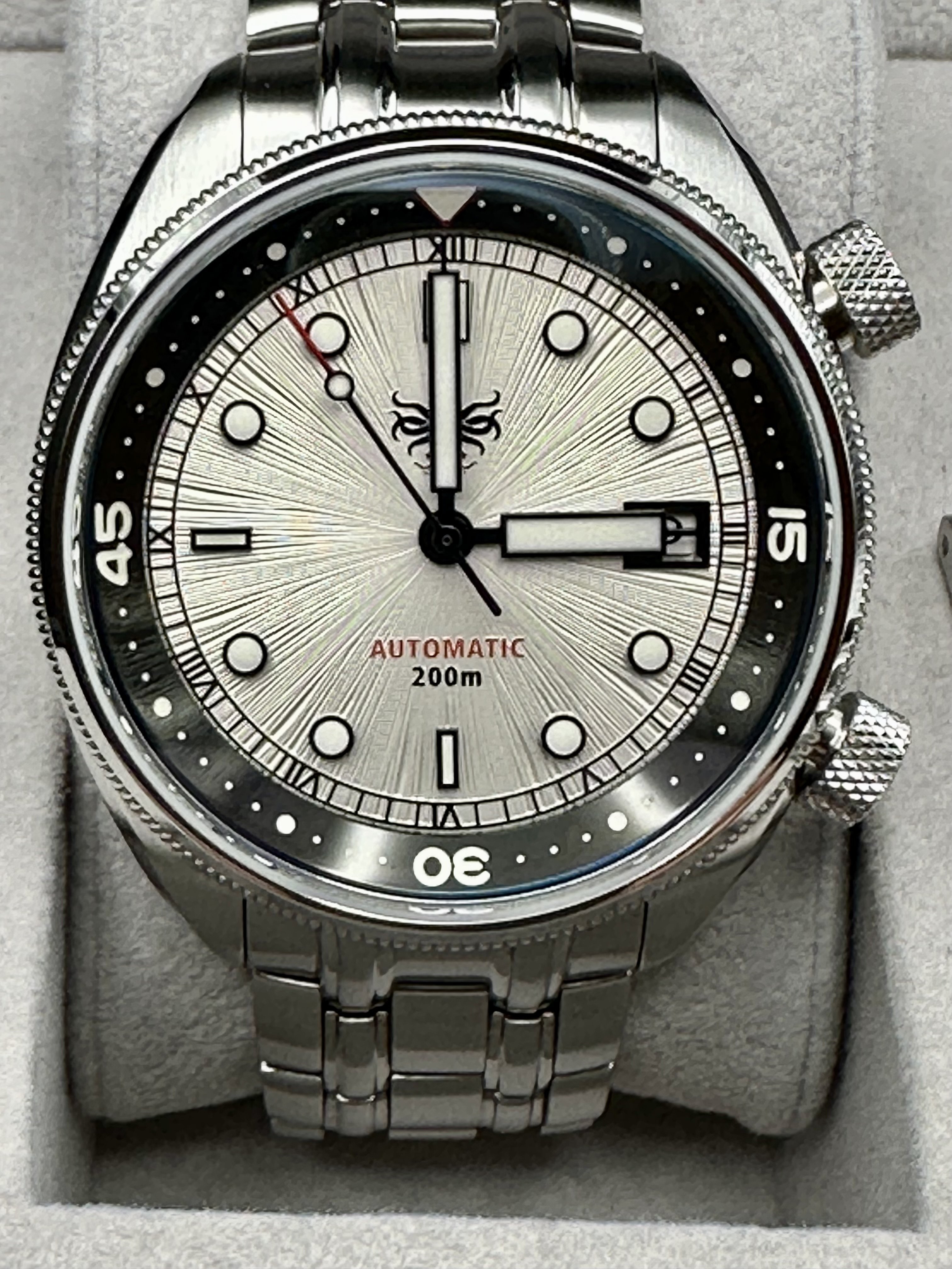 285 USD] Phoibos Eagle Ray PY039G 200M Automatic Compressor Style
