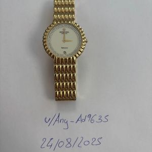 F x2 Ladies Raymond Weil 18k Gold Plated Running Quartz inc 9932