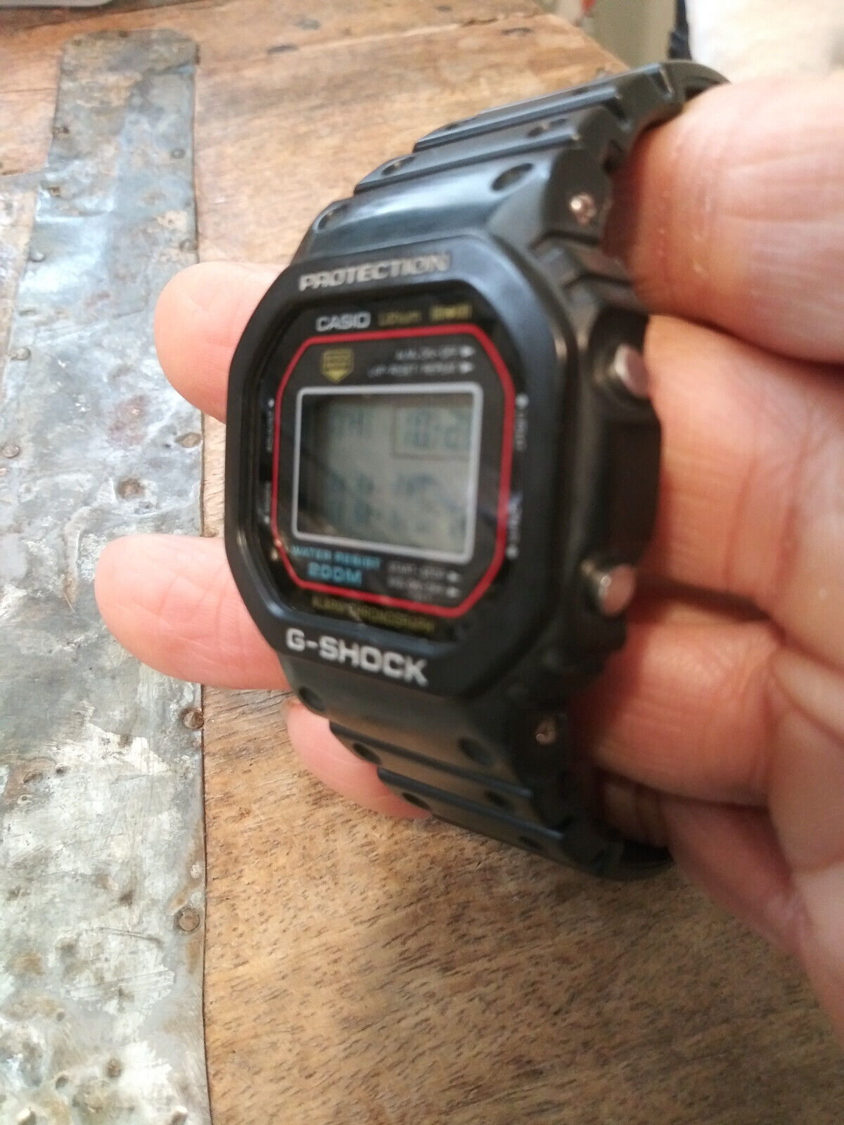 Vintage Casio 1st G Shock DW-5000c 240 Japan Mens Watch