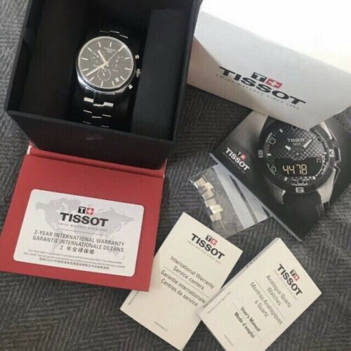 Mens Tissot PR100 Chronograph T049417 Wrist Watch WatchCharts