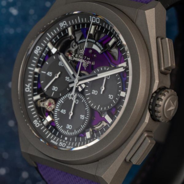 [WTS] Ultraviolet Zenith Defy El Primero 21 44mm Ceramic Chronograph ...