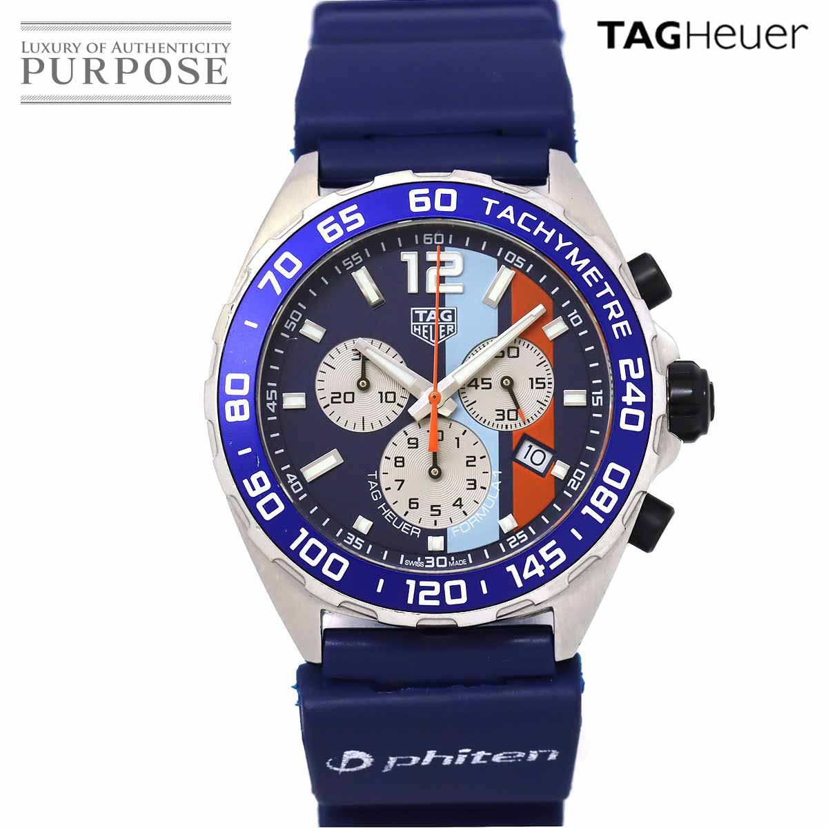 Tag heuer formula 1 clearance gulf chronograph