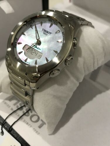 Tissot T-Touch Solar Lady Mother of Pearl Dial Ladies Watch T0752201110100  | WatchCharts