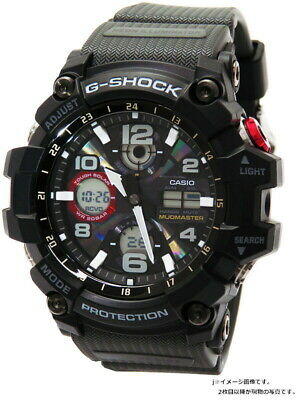 CASIO G-SHOCK MUDMASTER GWG-100-1A8JF Solar radio quartz stainless