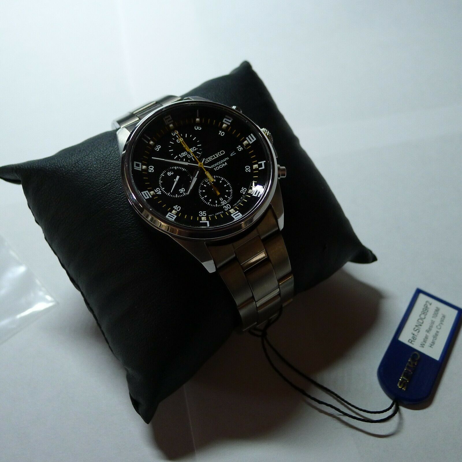 SEIKO CHRONOGRAPH 7T92-0MF0,QUARTZ,BOXED,EXCELLENT WORKING