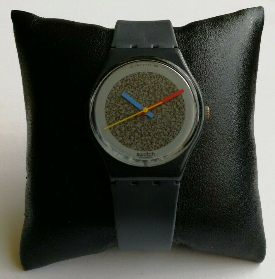 Swatch Watch - GA104 - GREY FLANNEL Vintage Swatch Watch Grey Flannel GA104 1987 by ThatIsSoFunny main image 2