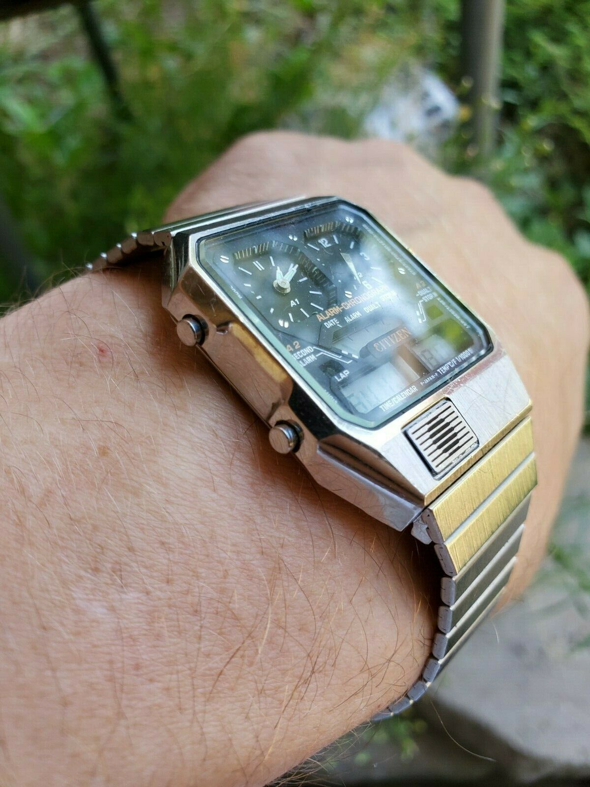 Citizen Ana Digi Temp 8984-086333 Robot face *Fully Serviced