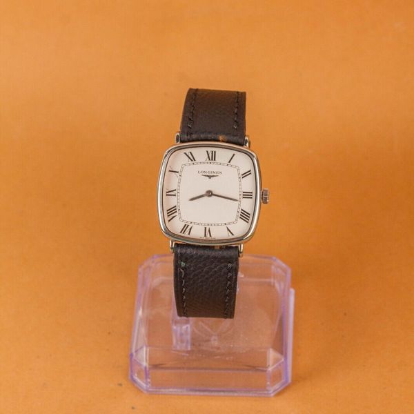 LONGINES ref. 5082.847 Manual-winding Cushion Case 30x30mm Mens Watch ...