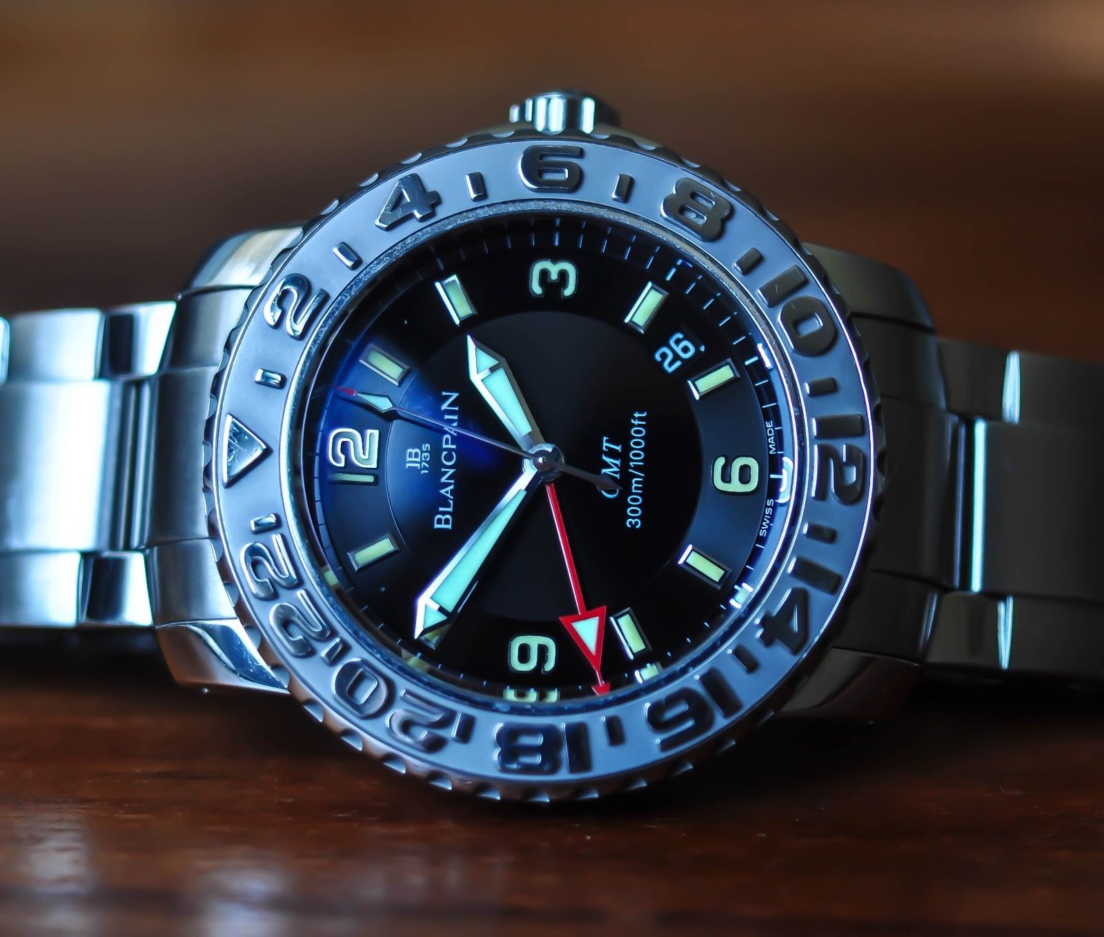 FS Blancpain Fifty Fathoms GMT Trilogy Reduced to 3 950