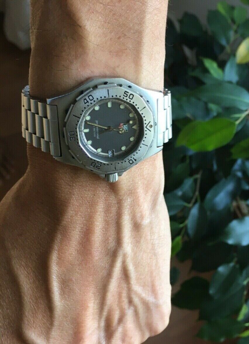 Tag Heuer 3000 mid sized 932.213 Rare 1990 final year version